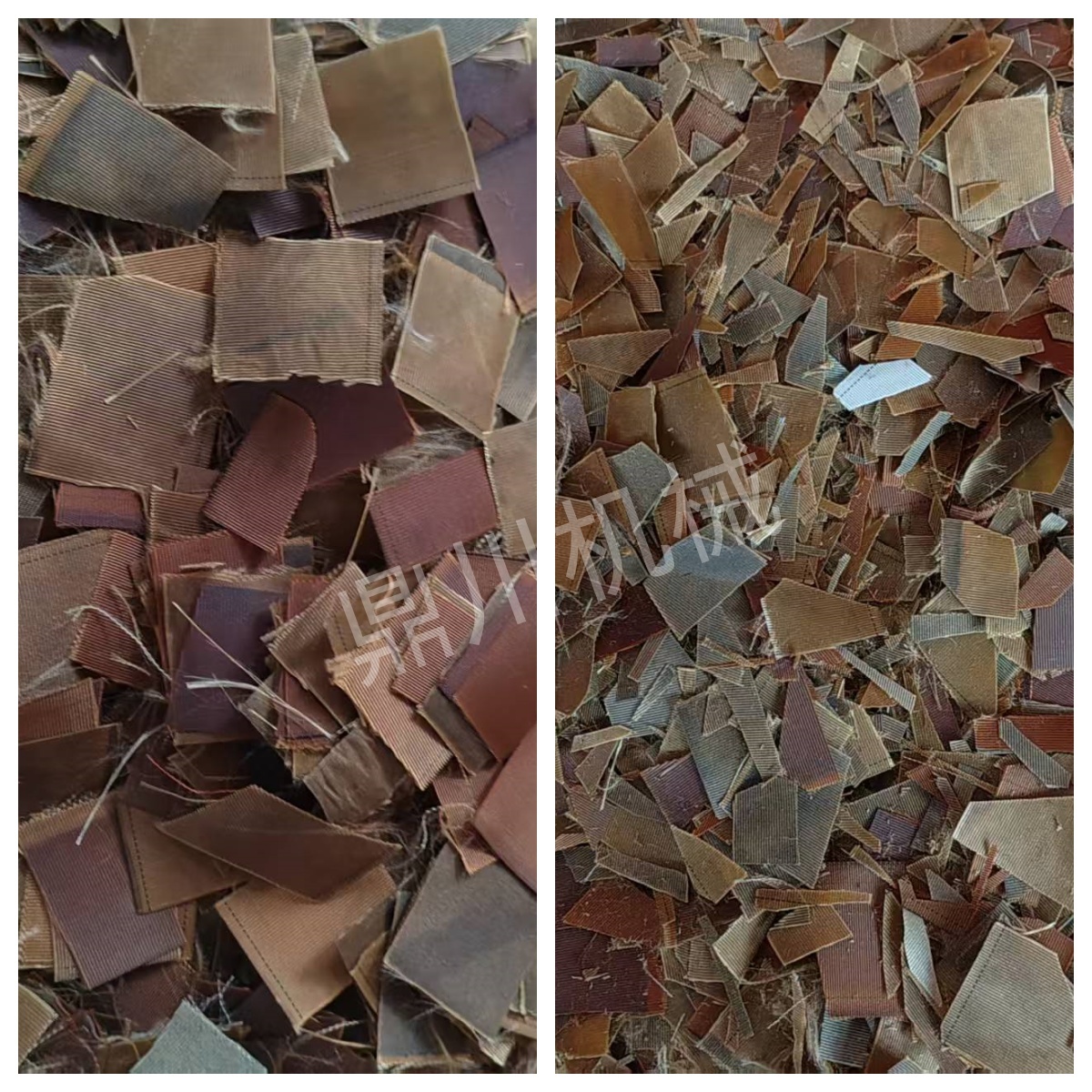 工業(yè)布切塊效果對比