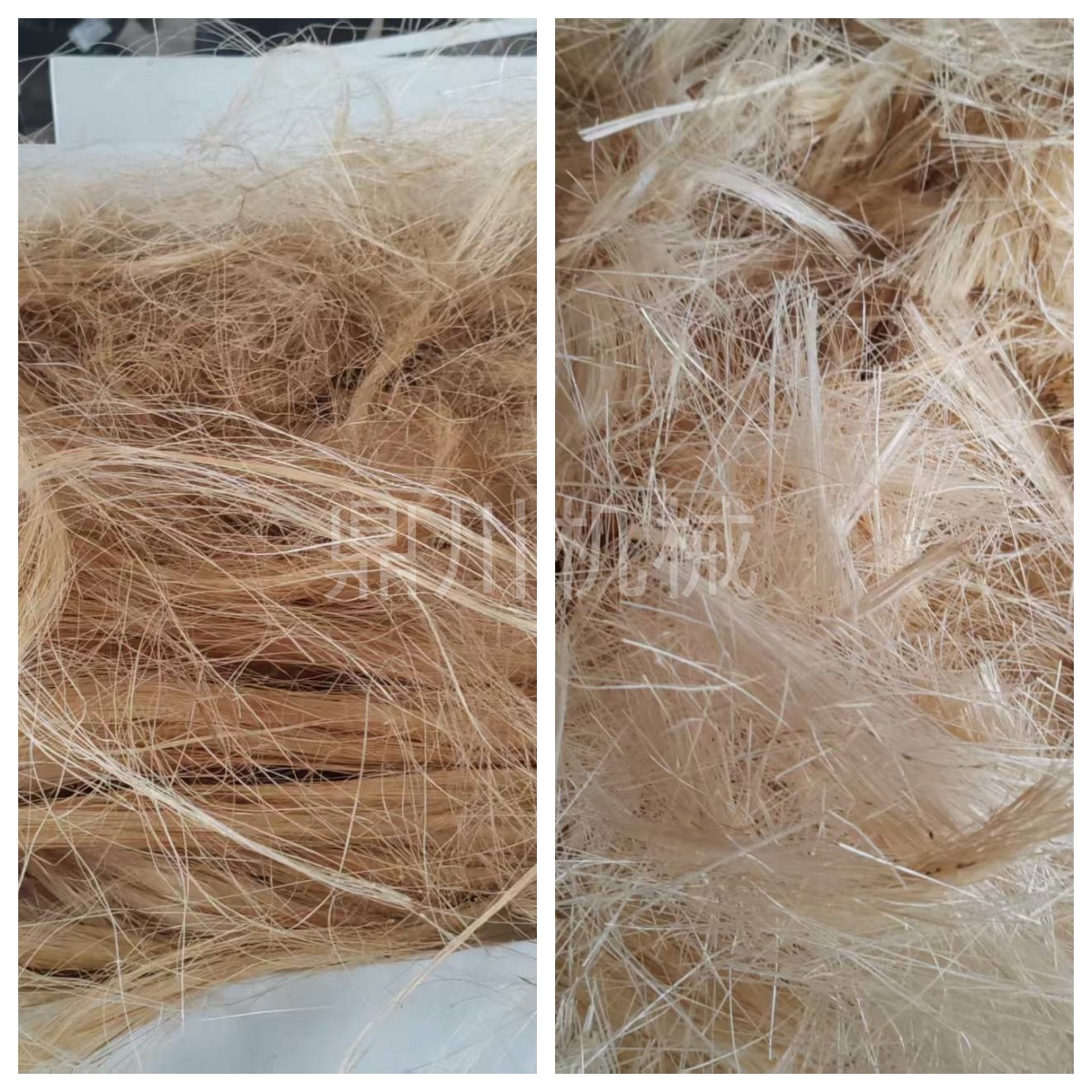 化纖絲切斷效果對比